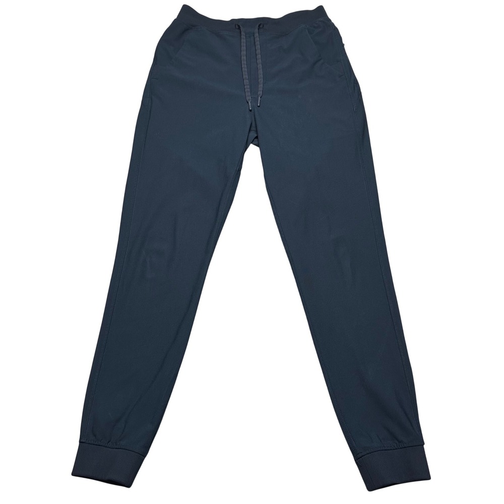 Birddogs Men Navy Blue Lined Jogger Pants Size Medium Drawstring Activewear